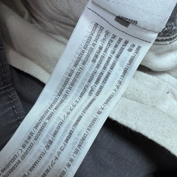 Hollister Cargo Skinny Joggers Gray Zip Pockets Men’s Size Small Drawstring - Picture 7 of 12